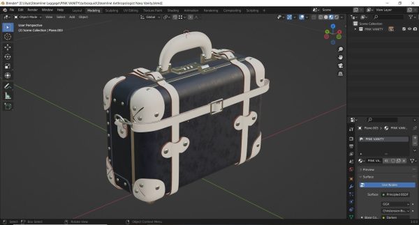 Steamline Anthropologist Navy Vanity