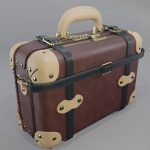 Steamline Architect Burgundy Vanity