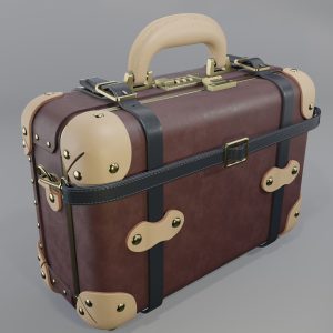 Steamline Architect Burgundy Vanity