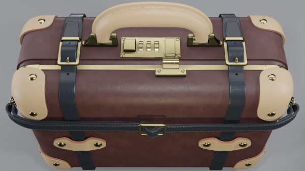 Steamline Architect Burgundy Vanity