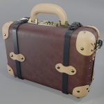 Steamline Architect Burgundy Vanity