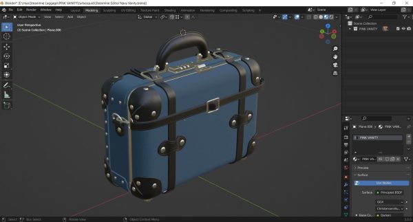 Steamline Editor Navy Vanity