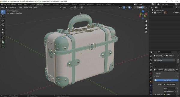 Steamline Editor Sea Vanity Green