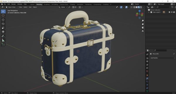 Steamline Entrepreneur Navy Vanity
