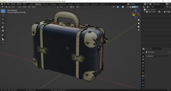 Steamline Entrepreneur Navy Vanity