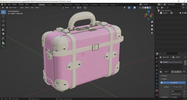 Steamline Entrepreneur Pink Vanity