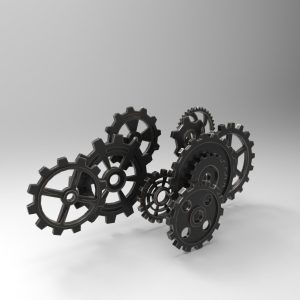 steampunk gears collection