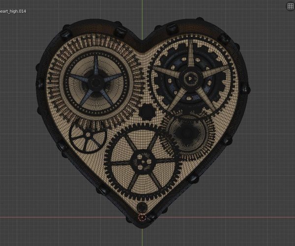 Steampunk heart