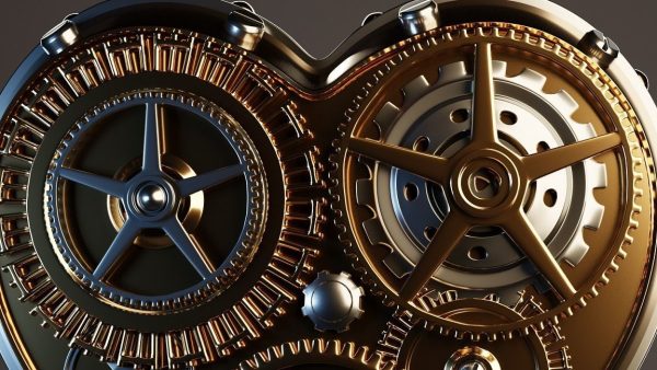 Steampunk heart