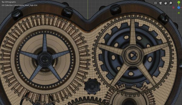 Steampunk heart
