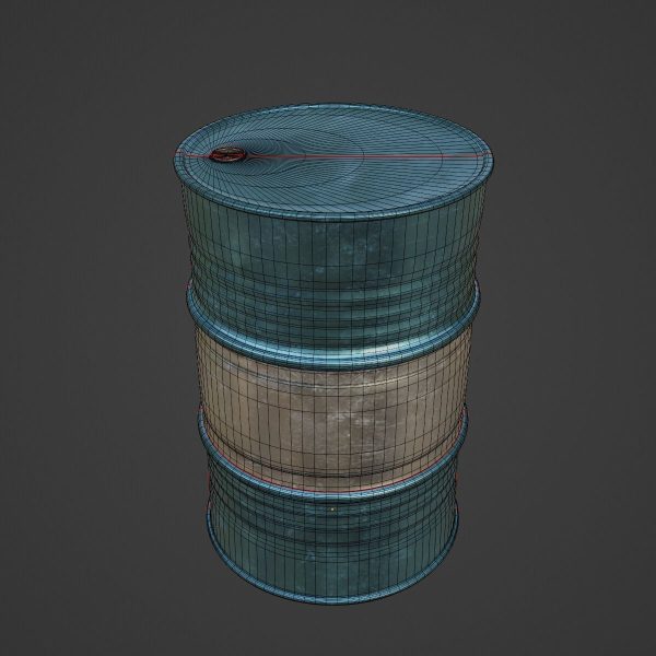 Steel Barrel 01