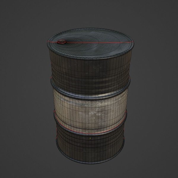 Steel Barrel 04
