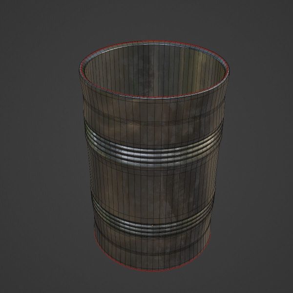 Steel Barrel B 01