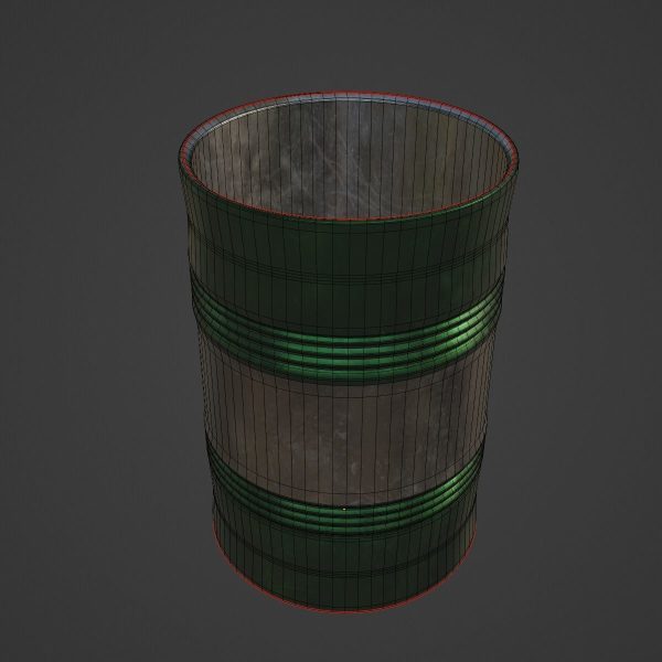 Steel Barrel B 04