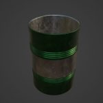 Steel Barrel B 04