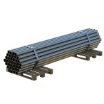 Steel Bars On Pallet