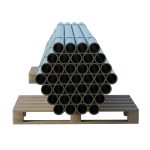 Steel Bars On Pallet
