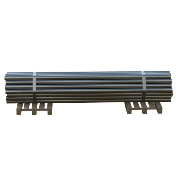 Steel Bars On Pallet
