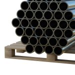 Steel Bars On Pallet