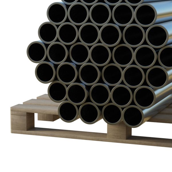 Steel Bars On Pallet
