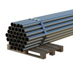 Steel Bars On Pallet