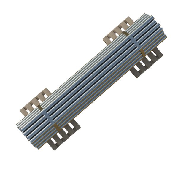 Steel Bars On Pallet