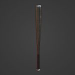Steel Baseball Bat 01
