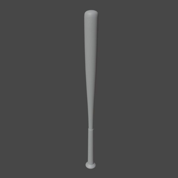 Steel Baseball Bat 01