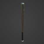 Steel Baseball Bat 01