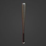 Steel Baseball Bat 02