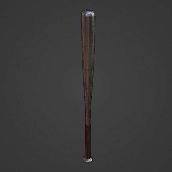Steel Baseball Bat 03