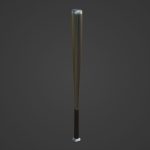 Steel Baseball Bat 03