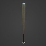Steel Baseball Bat 04