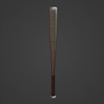Steel Baseball Bat 04