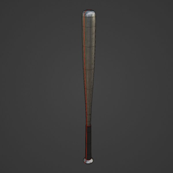 Steel Baseball Bat 04