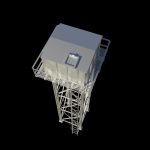 Steel Corrugated Sheet Water Tank - Authentic Industrial Detail