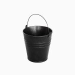 Steel Dark Stained Steel Bucket