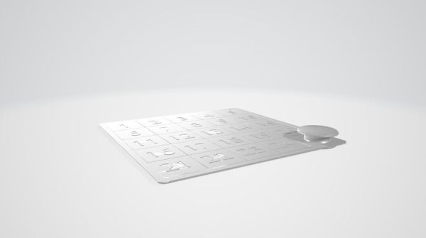 Steel Number Plate