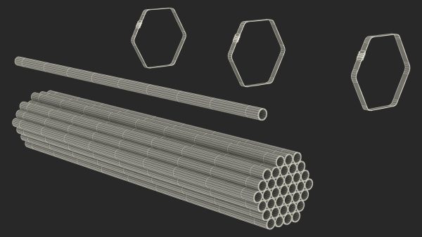 Steel Pipes Bundle 2 Meters