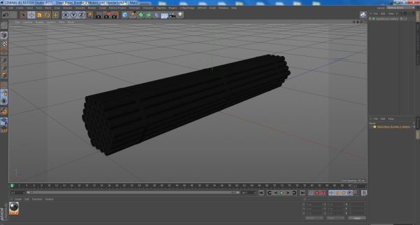 Steel Pipes Bundle 2 Meters