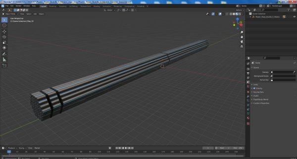Steel Pipes Bundle 2 Meters