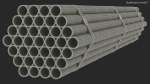 Steel Pipes Bundle 2 Meters