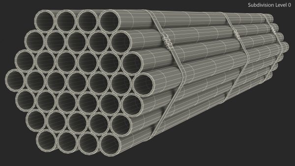 Steel Pipes Bundle 2 Meters