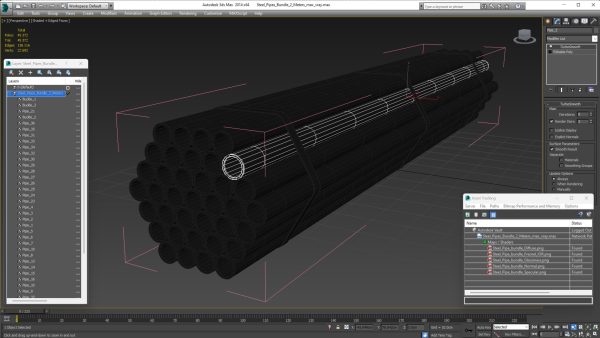 Steel Pipes Bundle 2 Meters