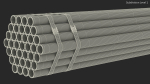 Steel Pipes Bundle 6 Meters