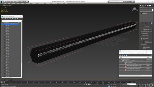 Steel Pipes Bundle 6 Meters