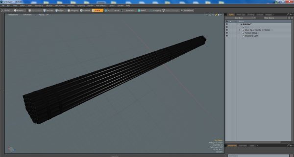 Steel Pipes Bundle 6 Meters