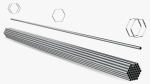 Steel Pipes Bundle 6 Meters