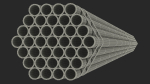 Steel Pipes Bundle 6 Meters