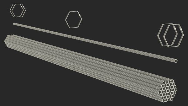 Steel Pipes Bundle 6 Meters